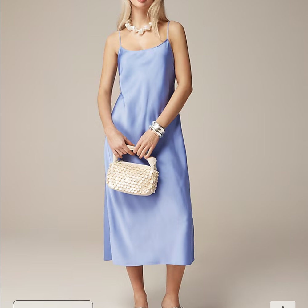 NWT GREEN J.Crew Gwyneth Slip Dress